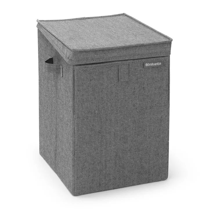 Brabantia 可叠放洗衣篮 35升 - 深灰色 - Brabantia