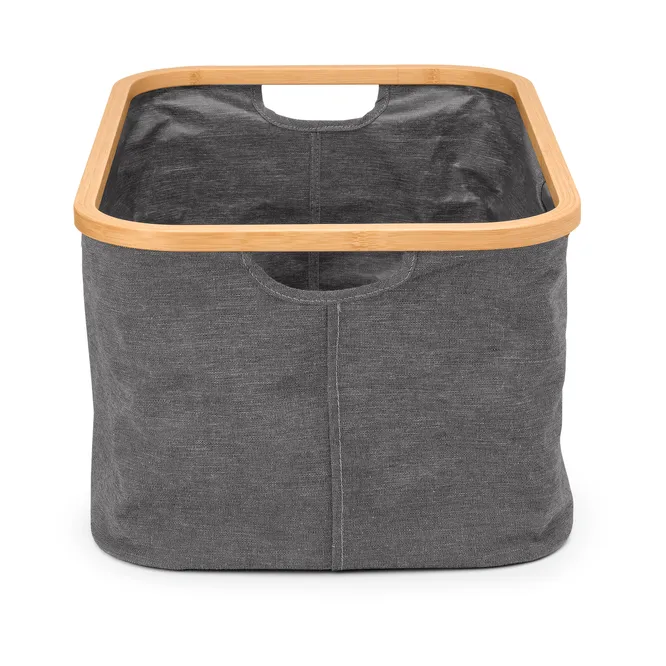 Brabantia 可折叠洗衣篮 40升, 胡椒黑 Brabantia