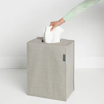 Brabantia 布艺长方形洗衣袋 55升 - 浅灰色 - Brabantia