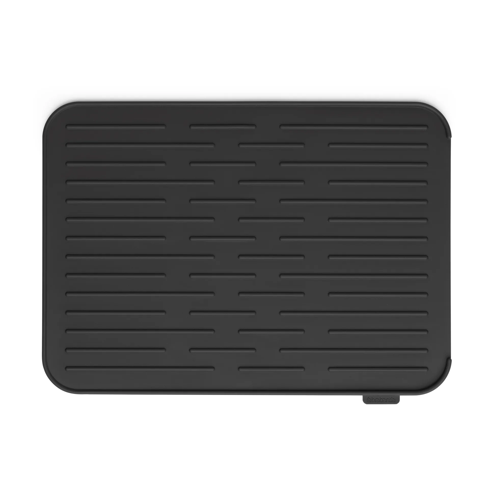 Brabantia dish mat silicone, dark 灰色 Brabantia