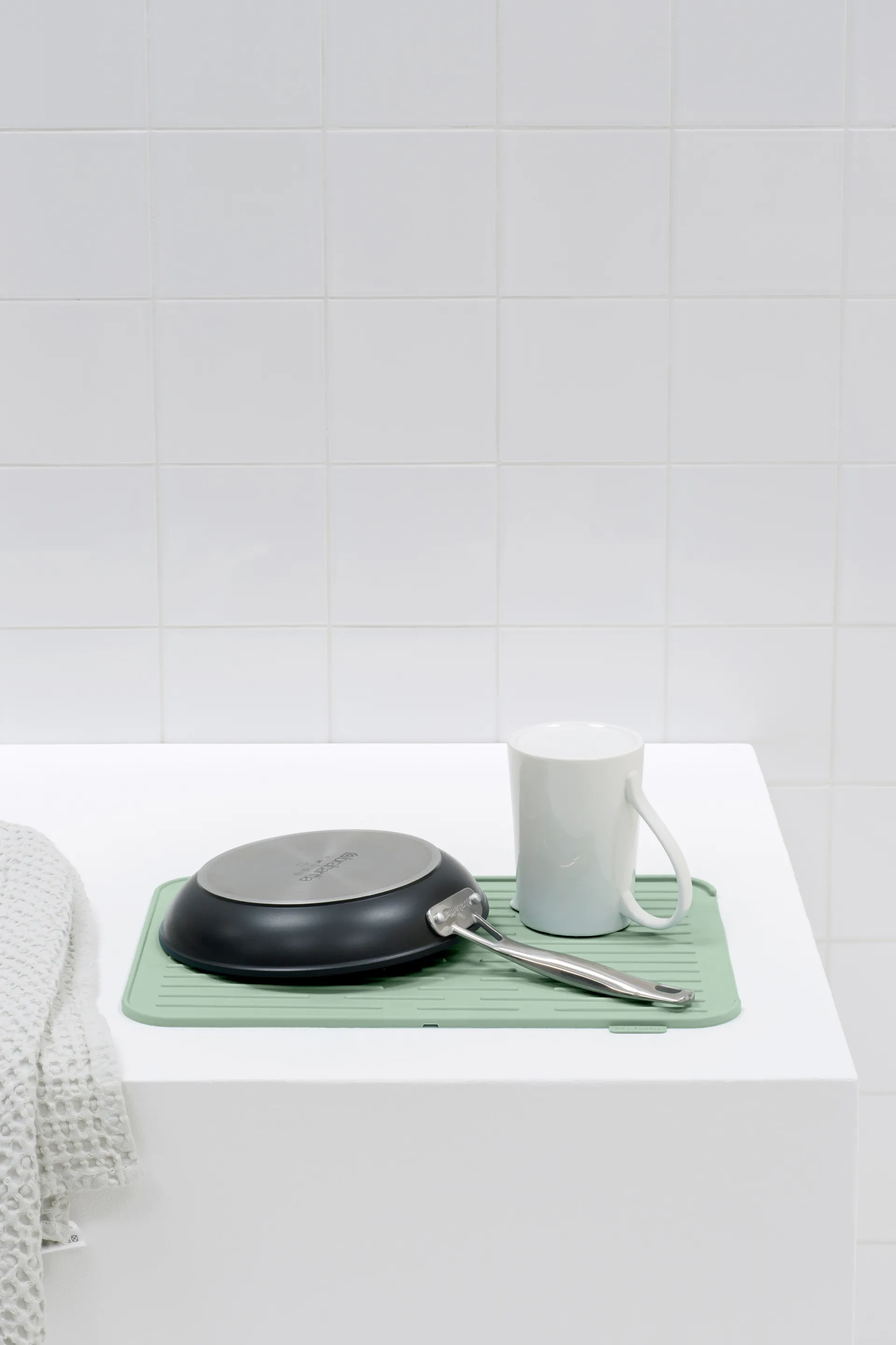 Brabantia dish mat silicone, Jade 绿色 Brabantia