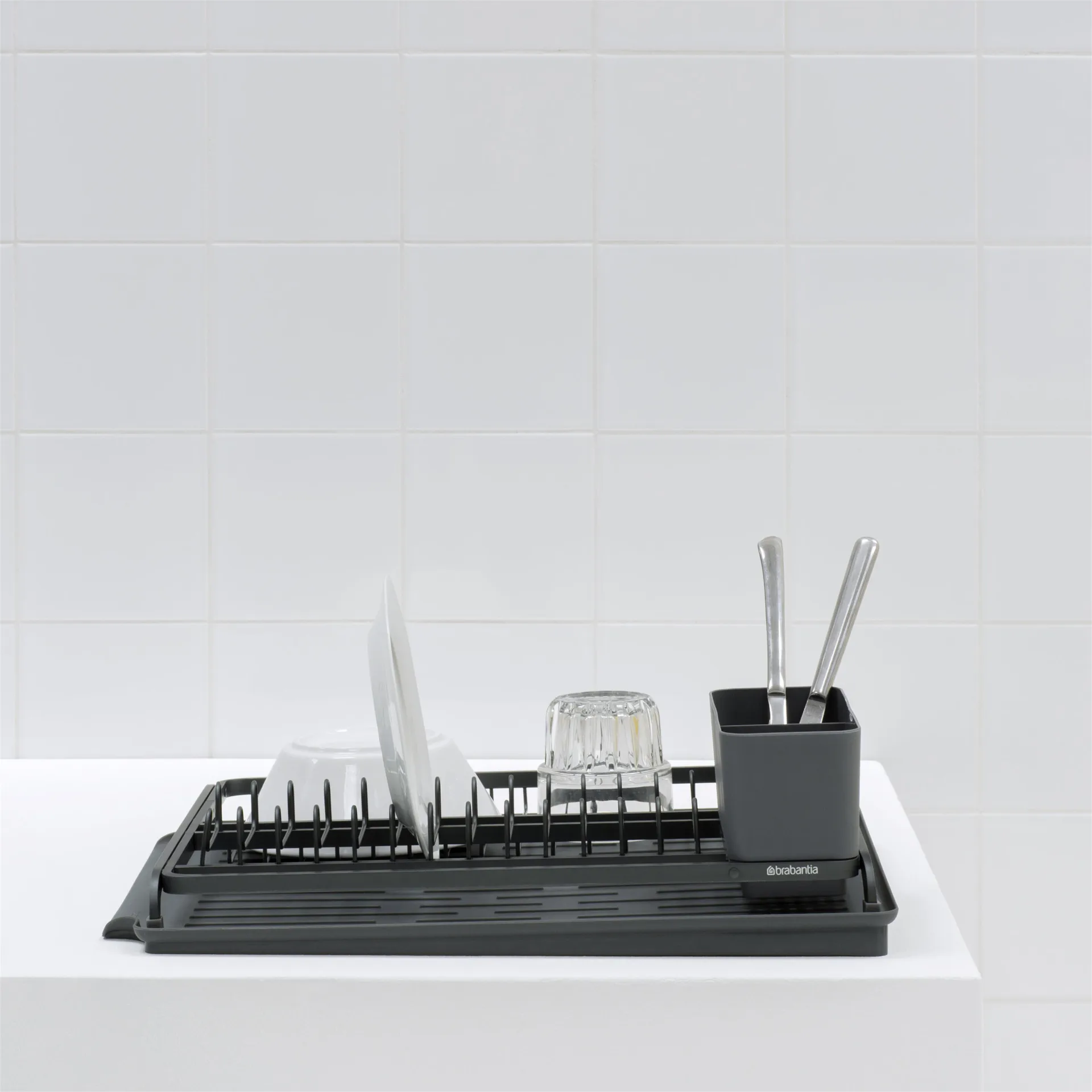 Brabantia dish rack, dark 灰色 Brabantia