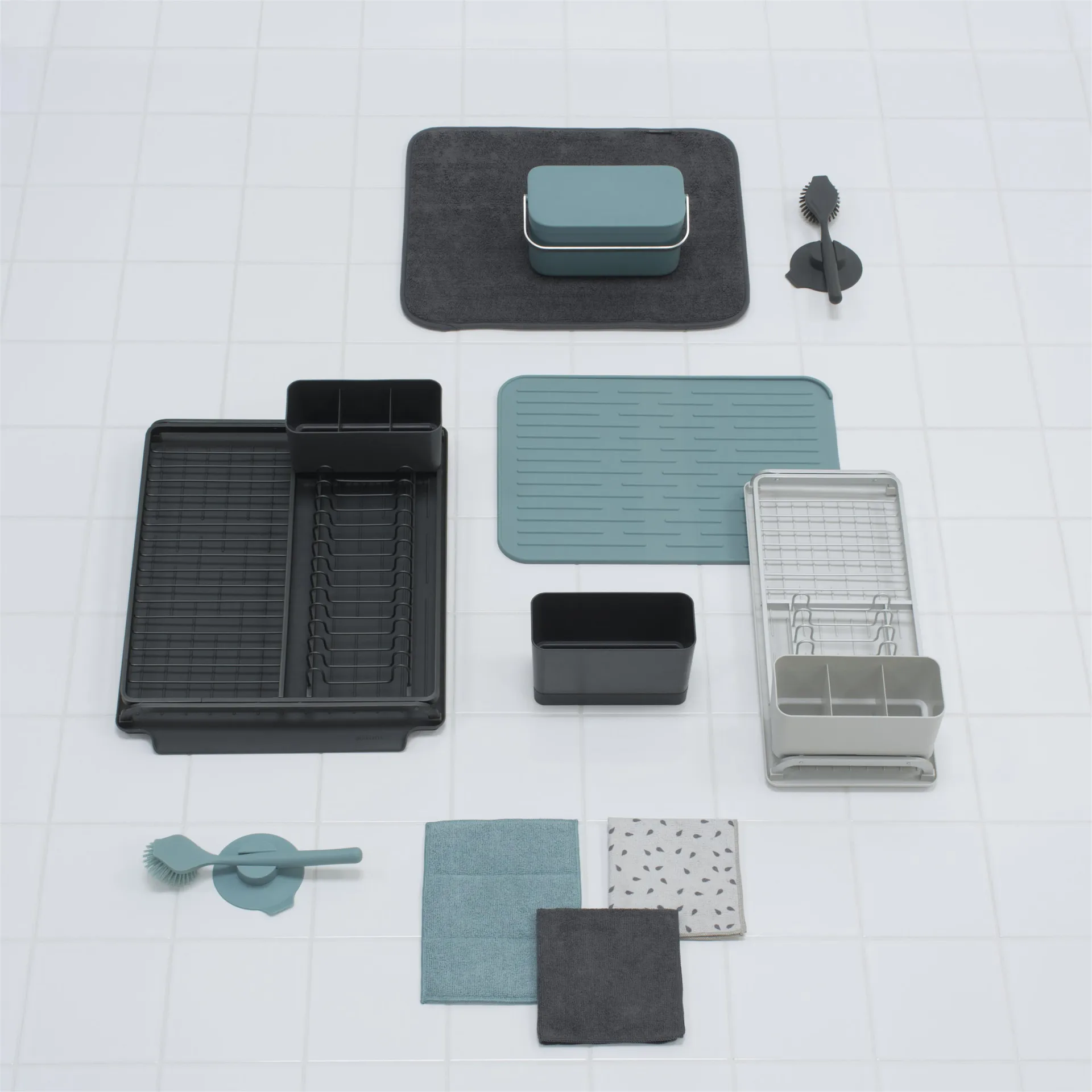 Brabantia dish rack, dark 灰色 Brabantia