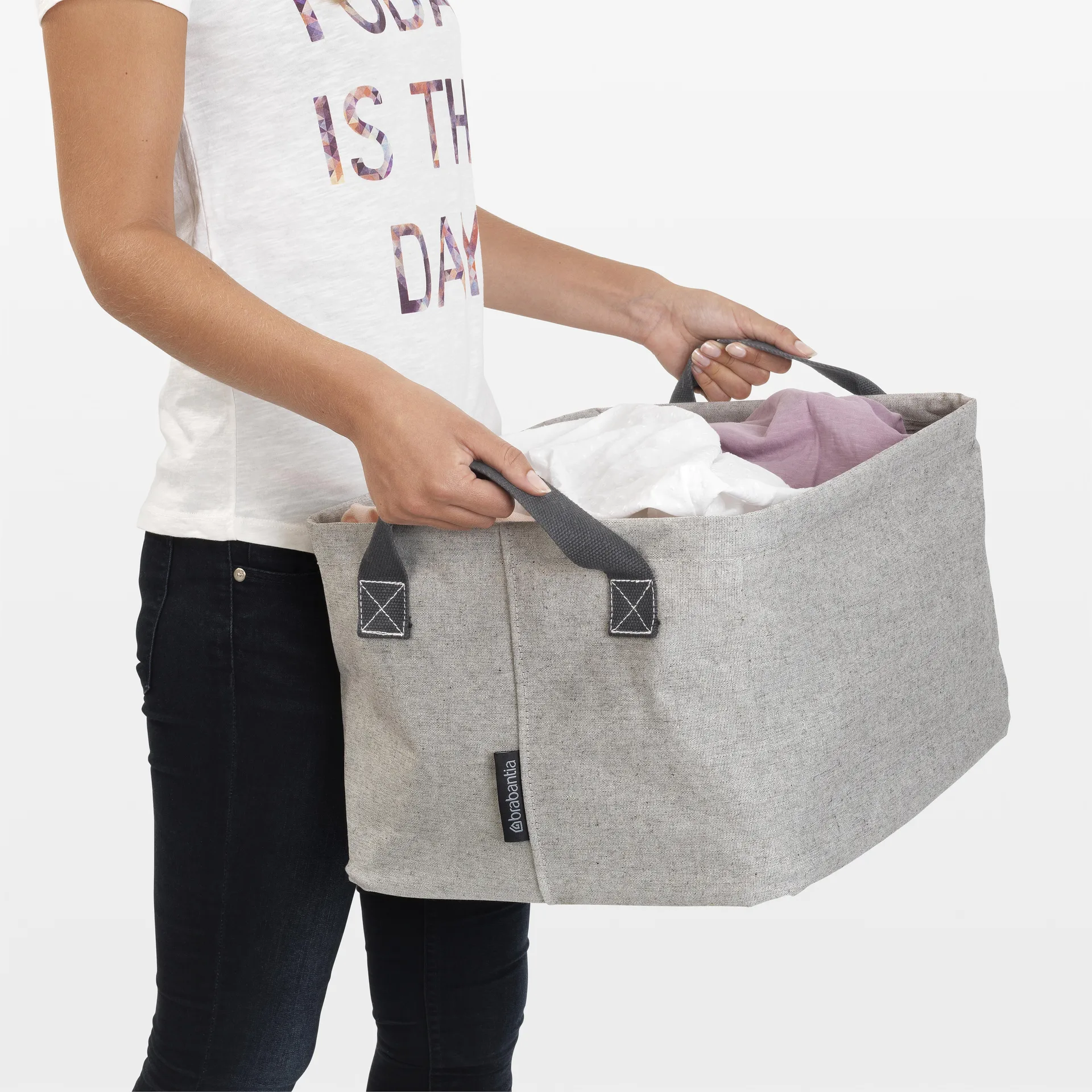 Brabantia foldable laundry basket, 灰色 Brabantia
