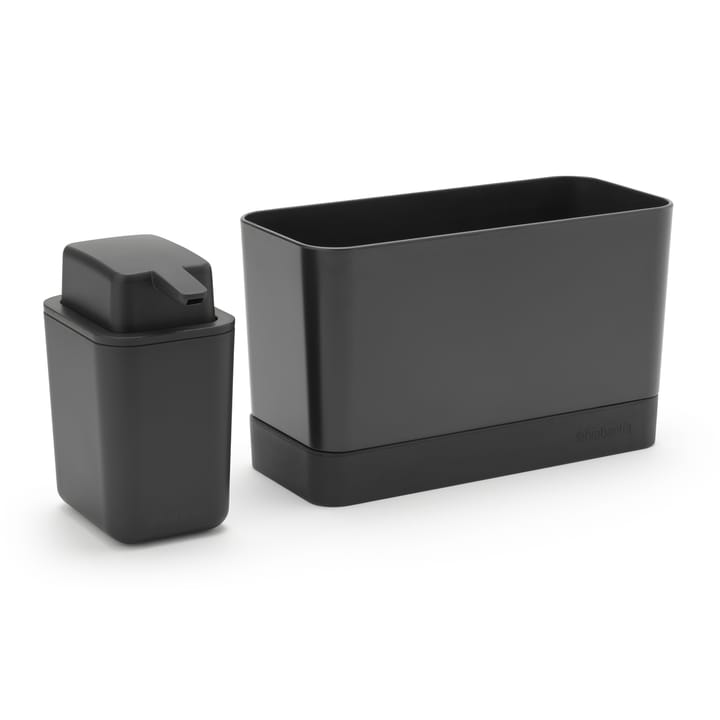 Brabantia kitchen sink organizer with 皂液器  - dark 灰色 - Brabantia