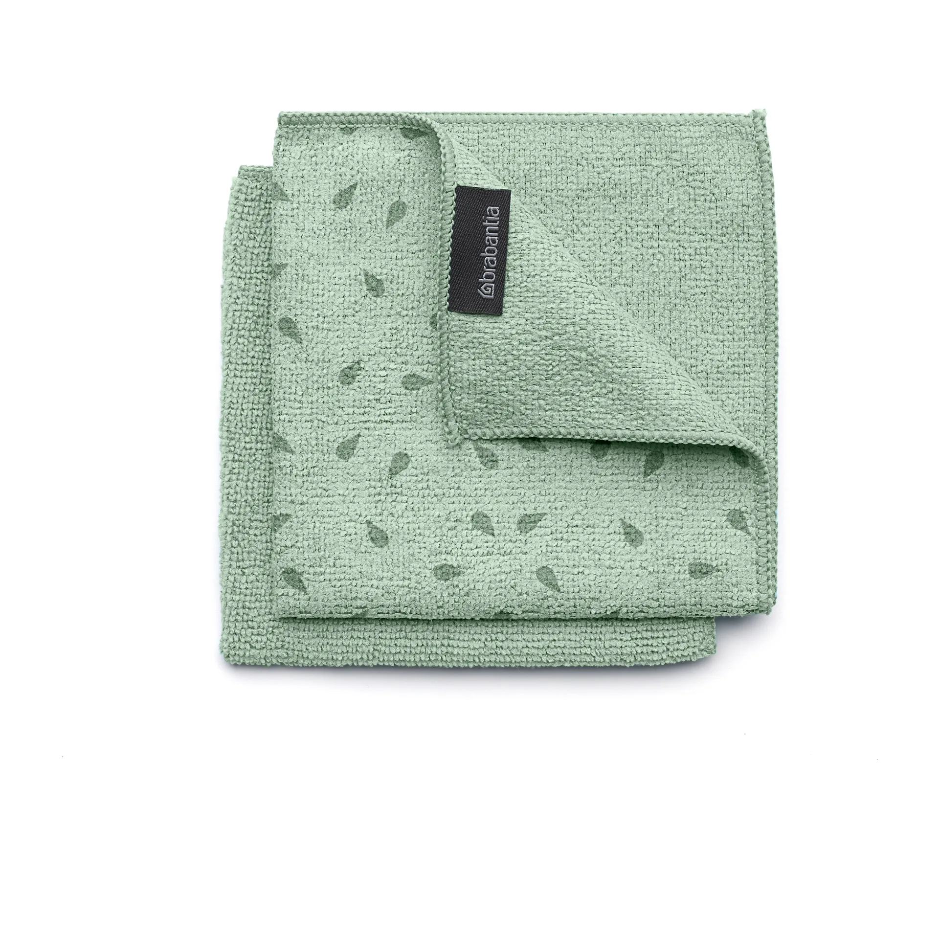 Brabantia microfiber cloth 两件套装, Jade 绿色 Brabantia