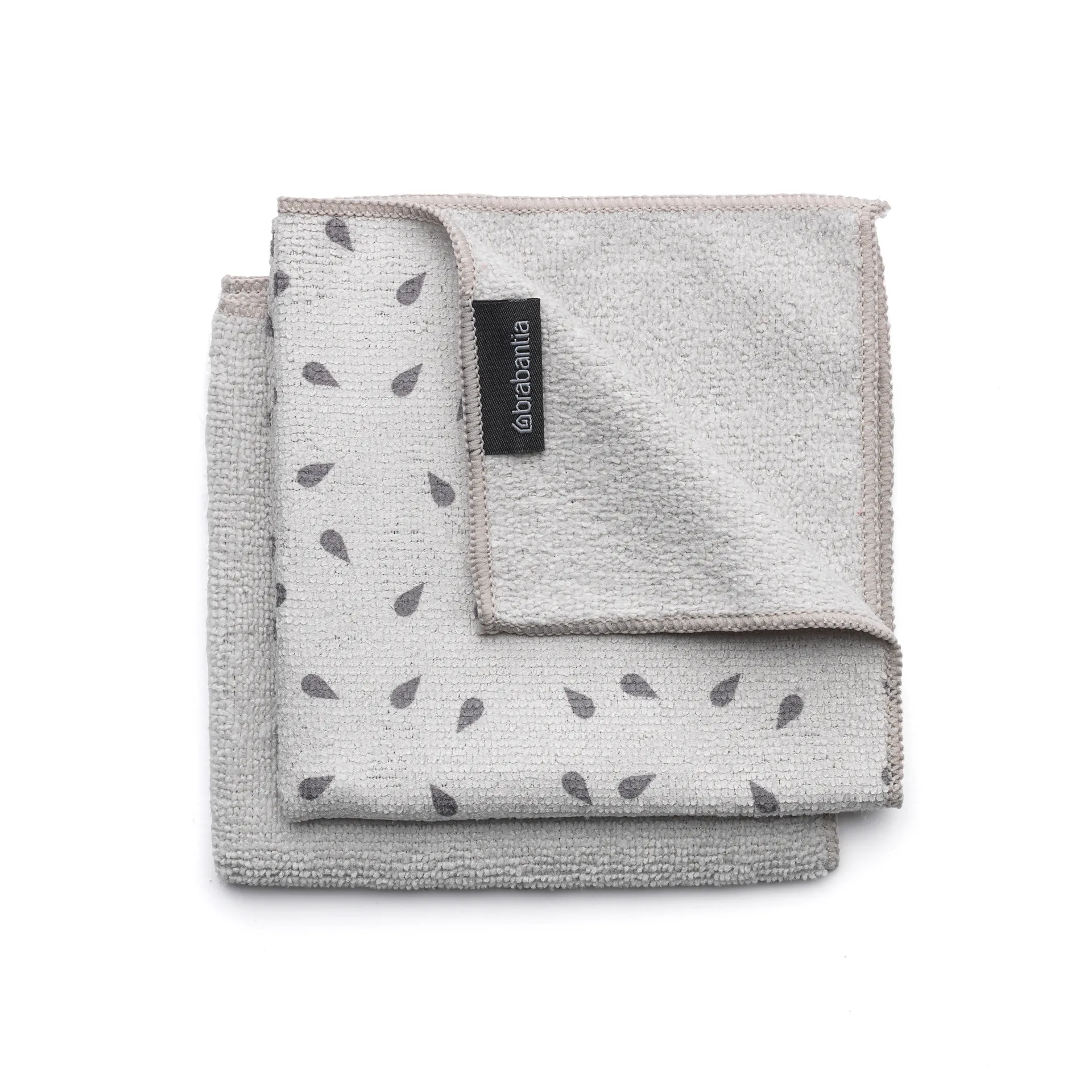 Brabantia microfiber cloth 两件套装, light 灰色 Brabantia