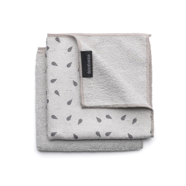 Brabantia microfiber cloth 两件套装 - light 灰色 - Brabantia