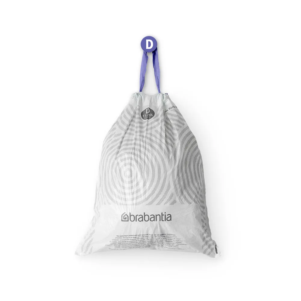 Brabantia PerfectFit 垃圾袋 120只, D款_15-20L Brabantia