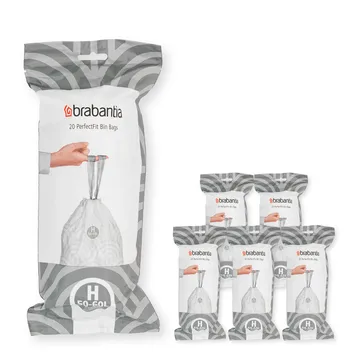 Brabantia PerfectFit 垃圾袋 120只 - H款_50-60L - Brabantia