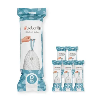 Brabantia PerfectFit 垃圾袋 120只 - O款_30L - Brabantia