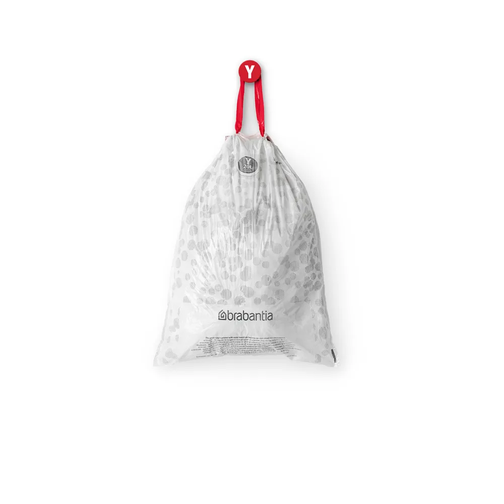 Brabantia PerfectFit 垃圾袋 120只, Y款_20L Brabantia