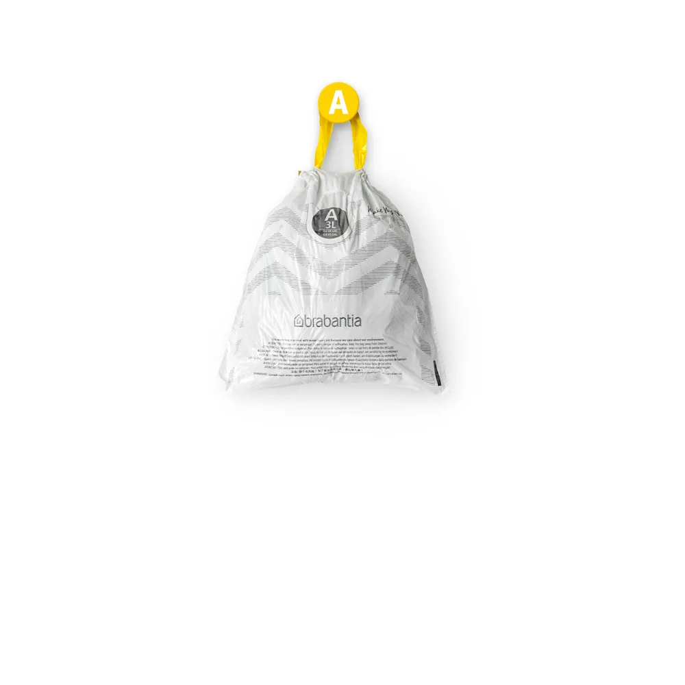 Brabantia PerfectFit 垃圾袋 200只, A款_3L Brabantia