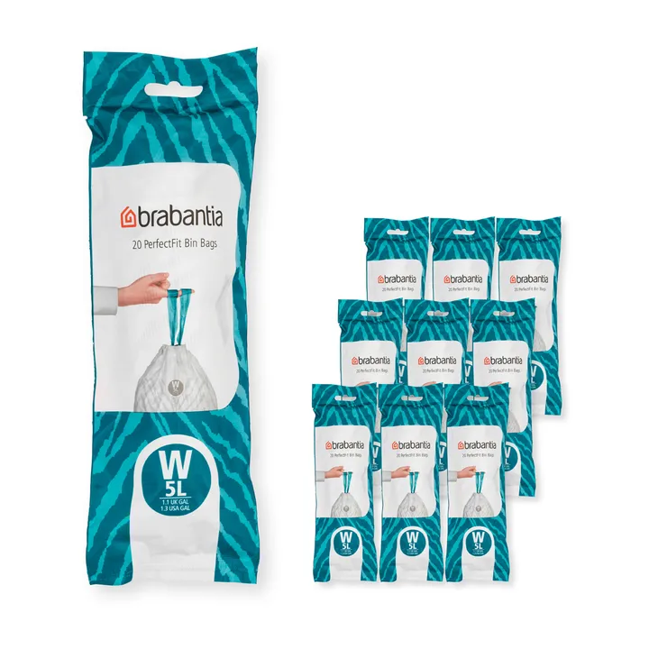 Brabantia PerfectFit 垃圾袋 200只 - W款_5L - Brabantia