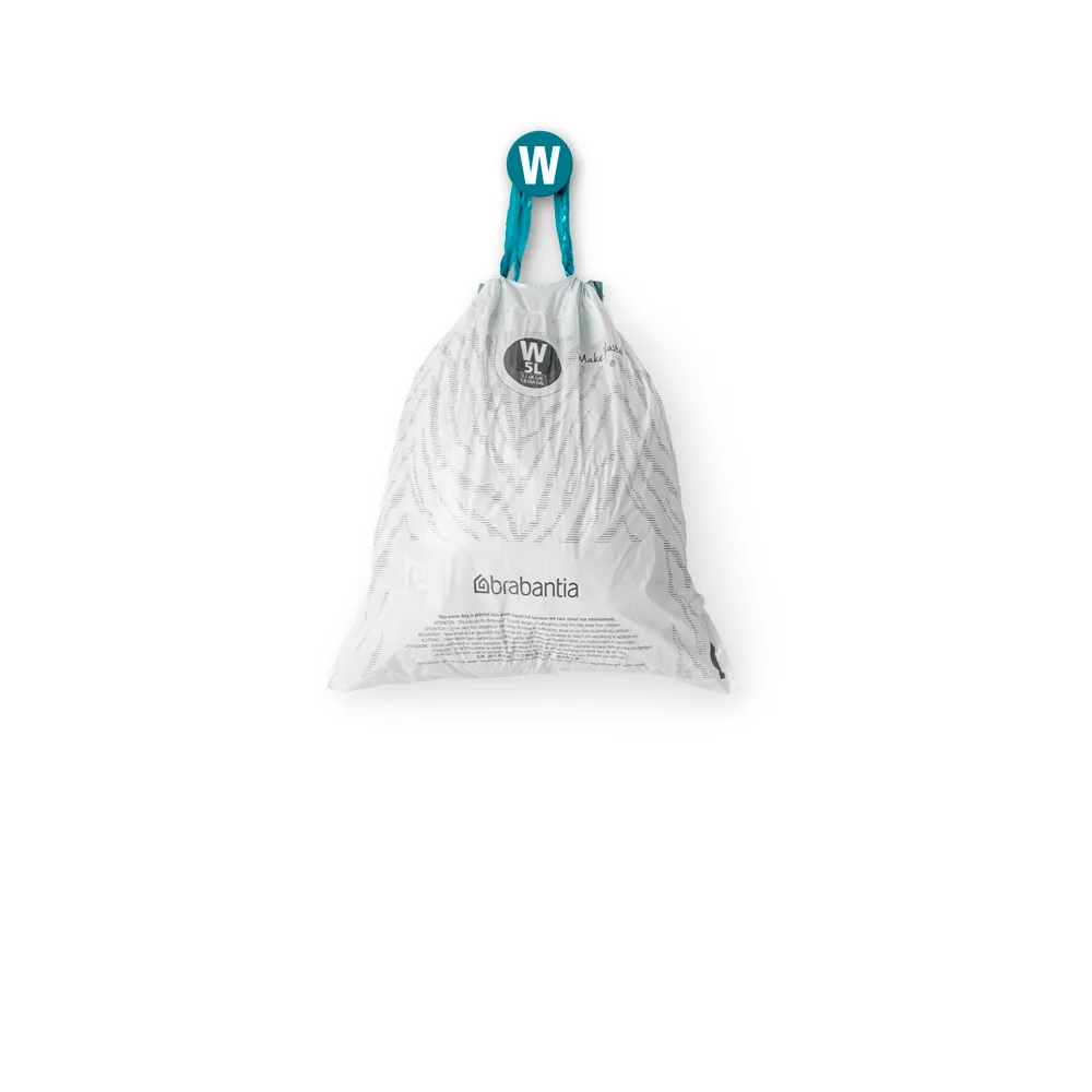 Brabantia PerfectFit 垃圾袋 200只, W款_5L Brabantia