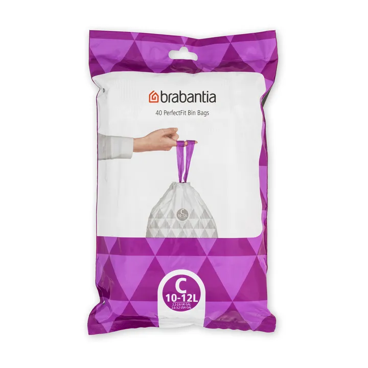 Brabantia PerfectFit 垃圾袋 40只 - 10-12升 - Brabantia