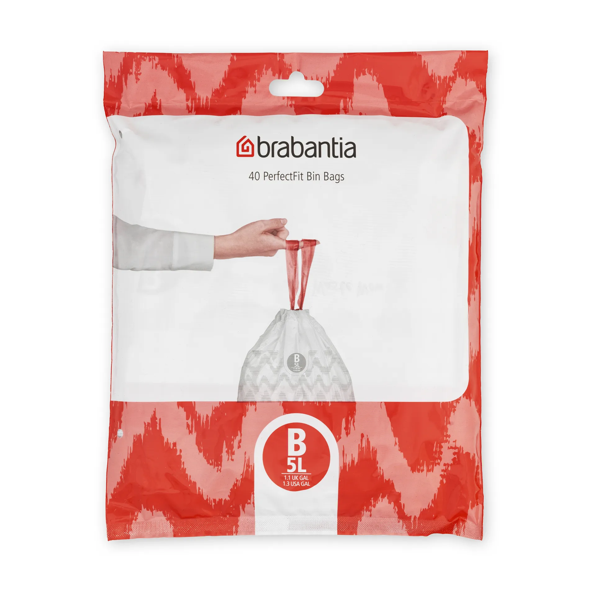 Brabantia PerfectFit 垃圾袋 40只, 5升 Brabantia
