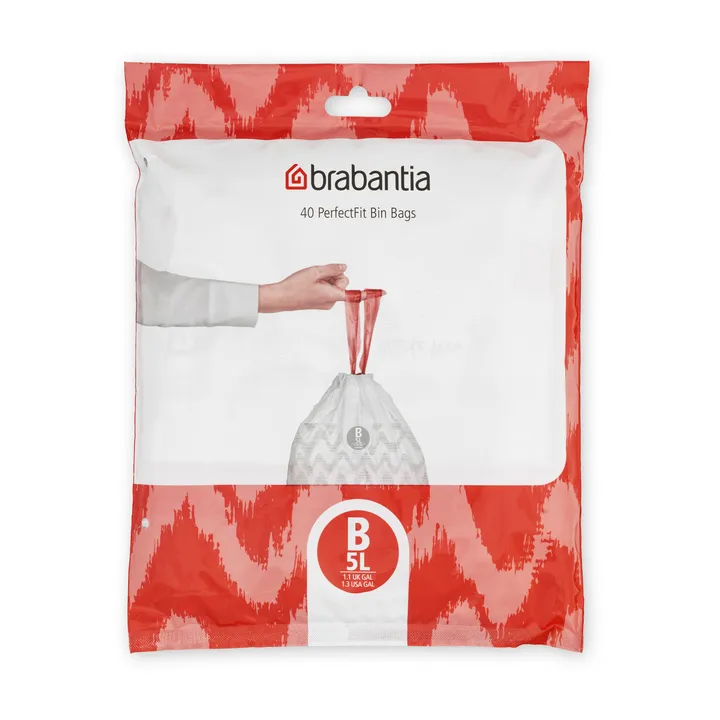 Brabantia PerfectFit 垃圾袋 40只 - 5升 - Brabantia