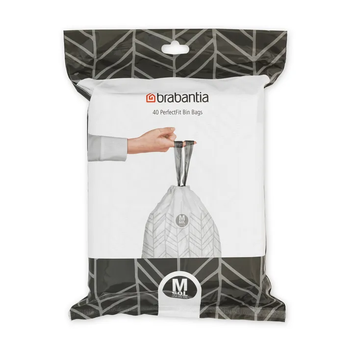 Brabantia PerfectFit 垃圾袋 40只 - 60升 - Brabantia