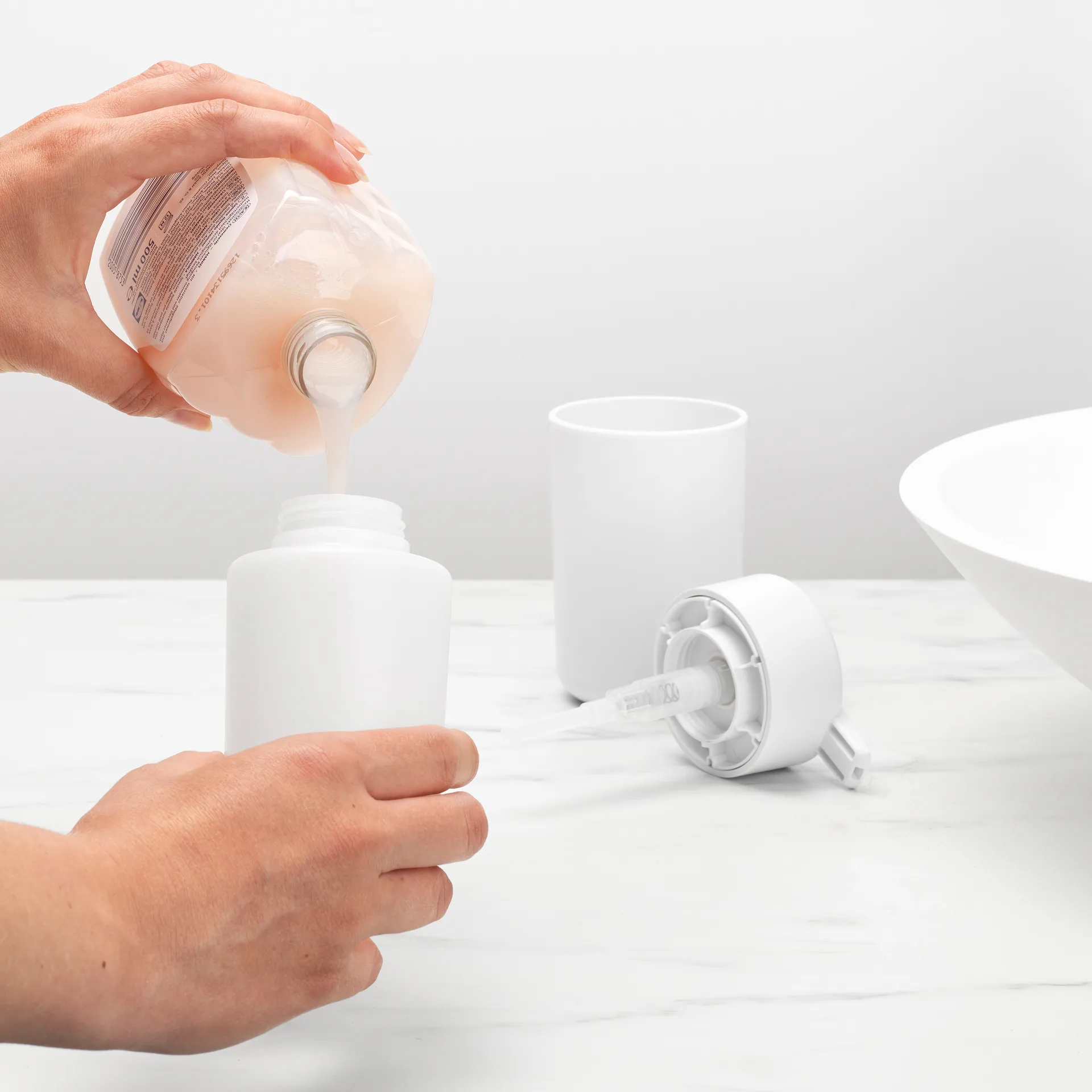 Brabantia ReNew 皂液器 14cm, 白色 Brabantia