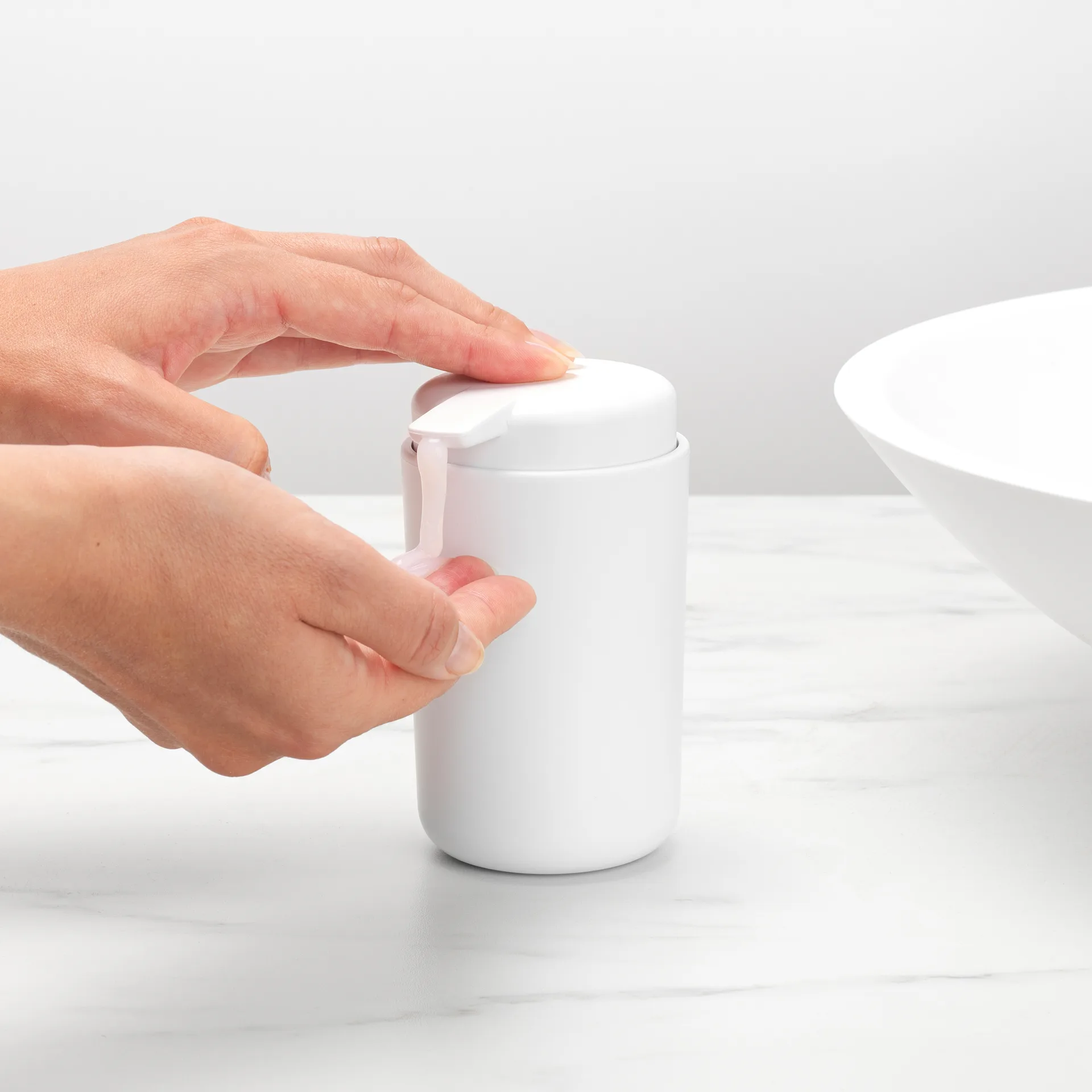 Brabantia ReNew 皂液器 14cm, 白色 Brabantia