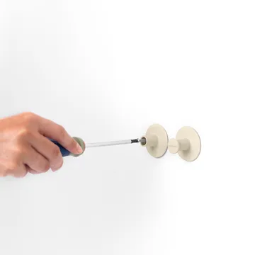 Brabantia ReNew 双毛巾架2件 - 柔和米色 - Brabantia