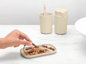 Brabantia ReNew 水槽收纳架 3件装 - 柔和米色 - Brabantia