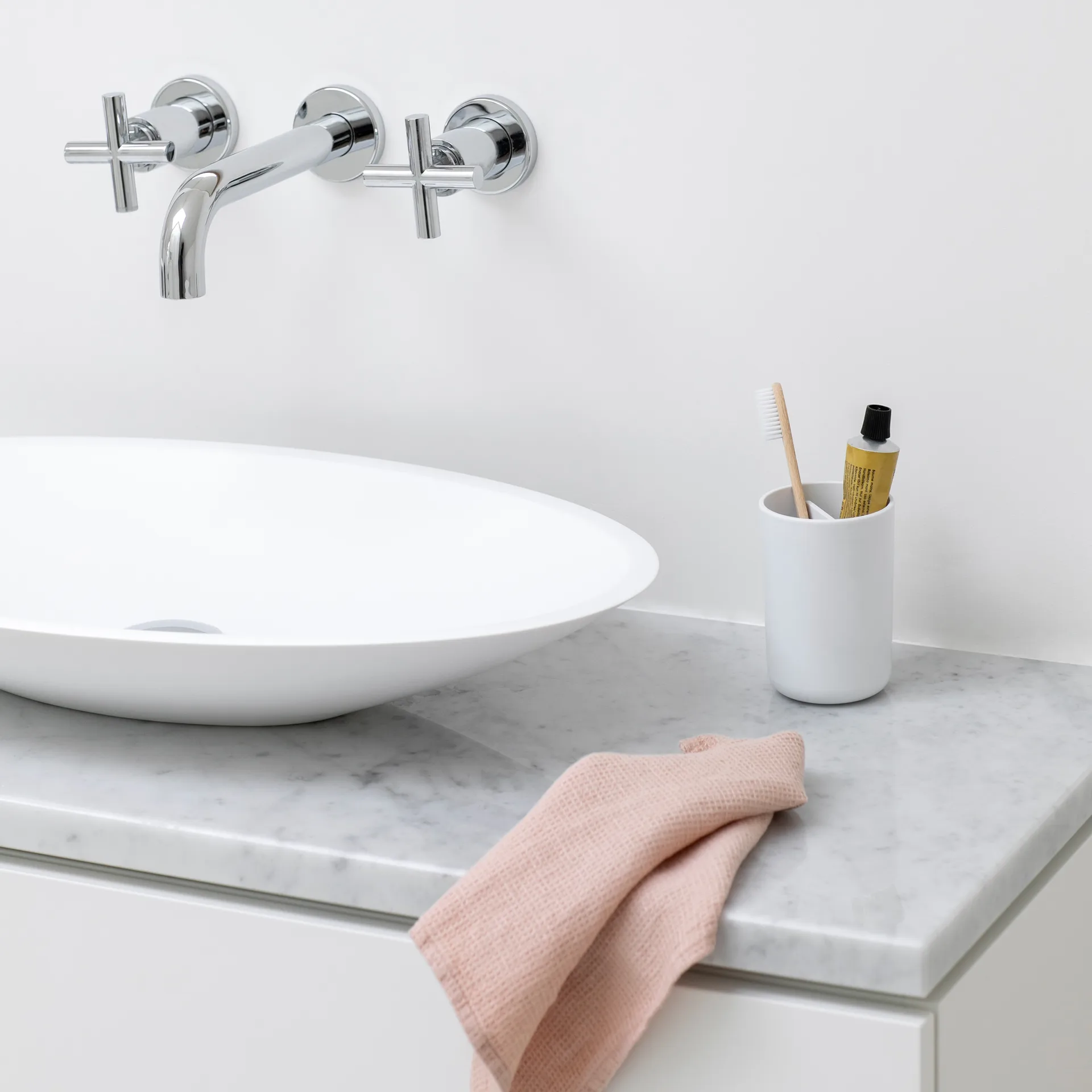 Brabantia ReNew 牙刷架, 白色 Brabantia