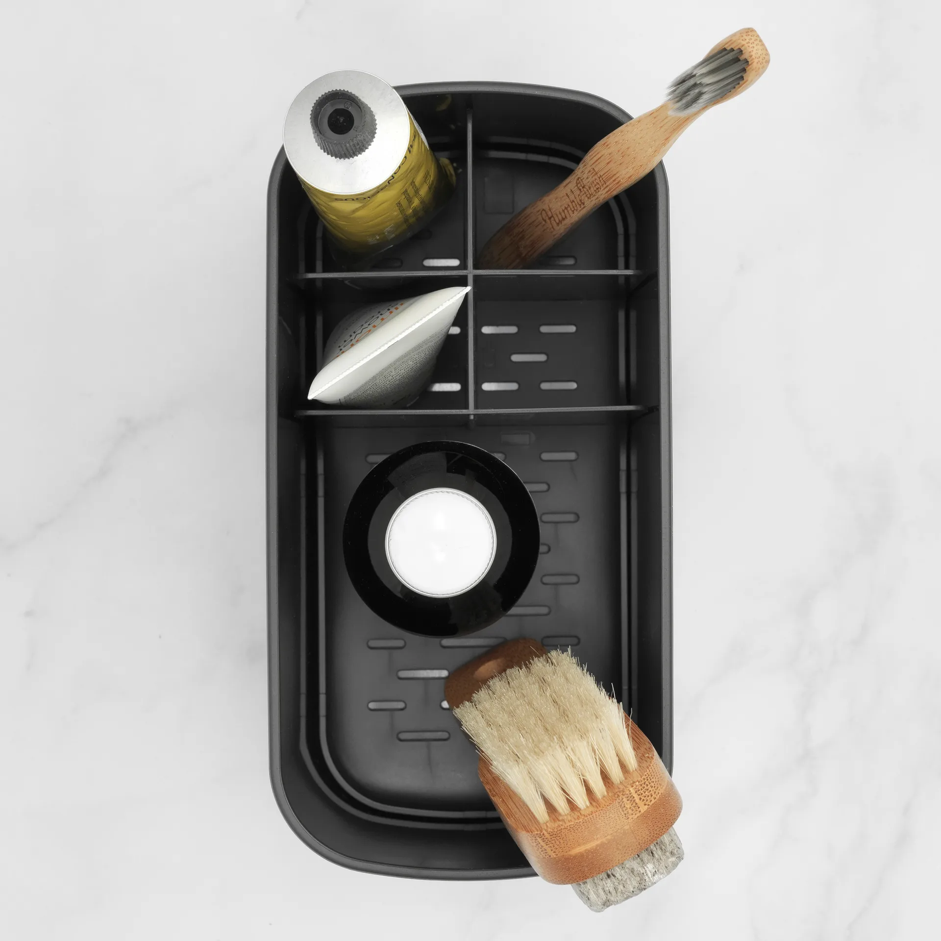 Brabantia ReNew 水槽收纳架, 深灰色 Brabantia