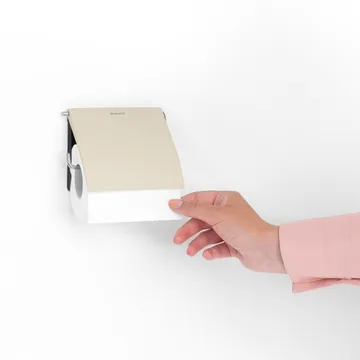 Brabantia ReNew 厕纸架 - 柔和米色 - Brabantia