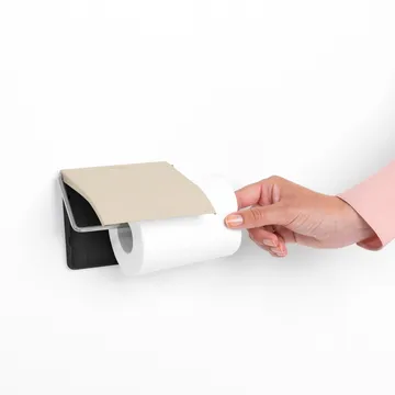 Brabantia ReNew 厕纸架 - 柔和米色 - Brabantia