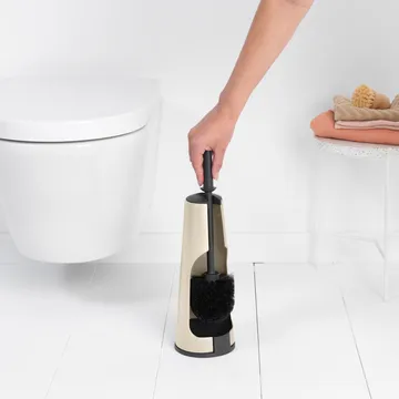 Brabantia ReNew 马桶刷 - 柔和米色 - Brabantia