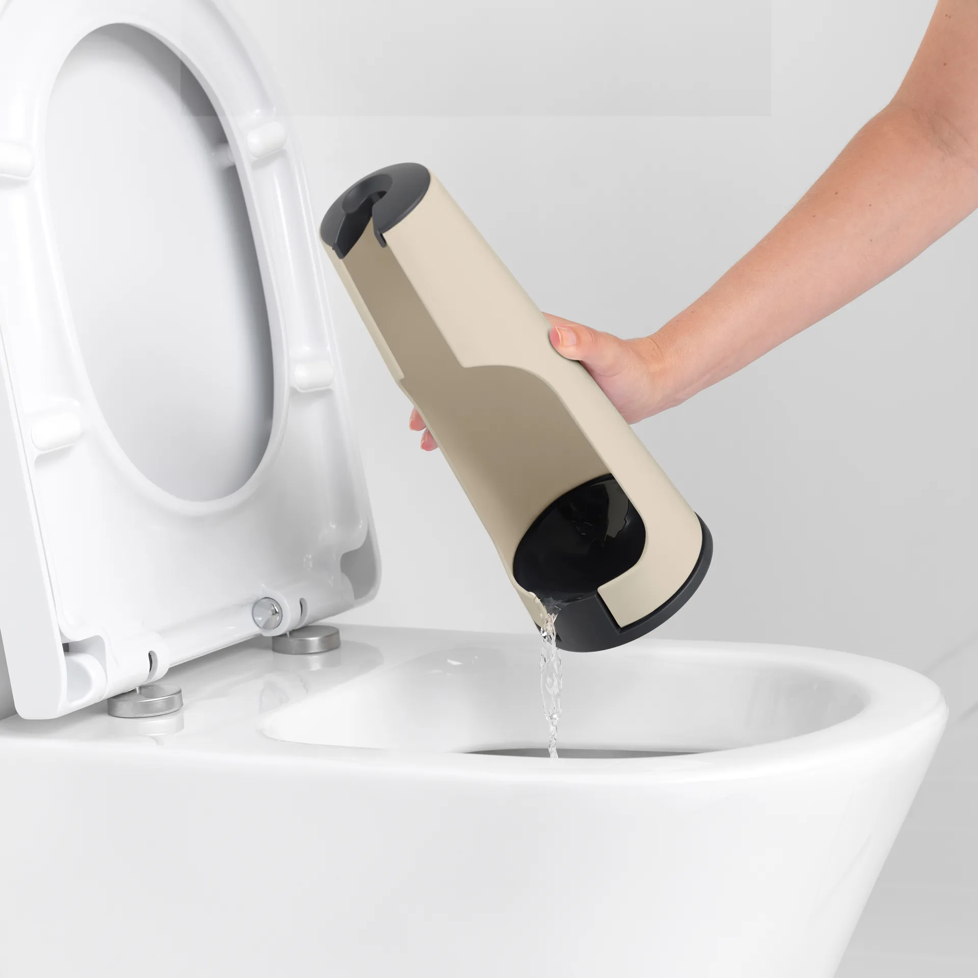 Brabantia ReNew 马桶刷, 柔和米色 Brabantia