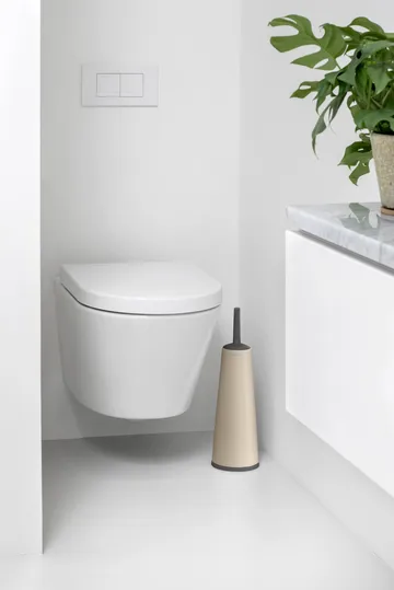 Brabantia ReNew 马桶刷 - 柔和米色 - Brabantia