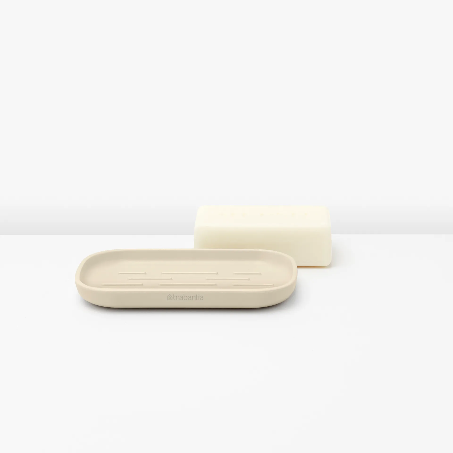 Brabantia ReNew 肥皂碟, 柔米色 Brabantia