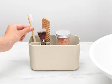 Brabantia ReNew 水槽收纳架 - 柔米色 - Brabantia