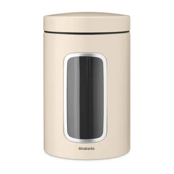 Brabantia 储物罐 with window 1.4 liter - Soft 米色 - Brabantia