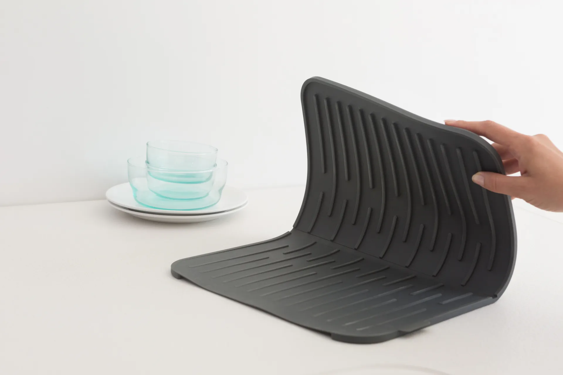 Brabantia 硅胶碗碟垫, 深灰色 Brabantia