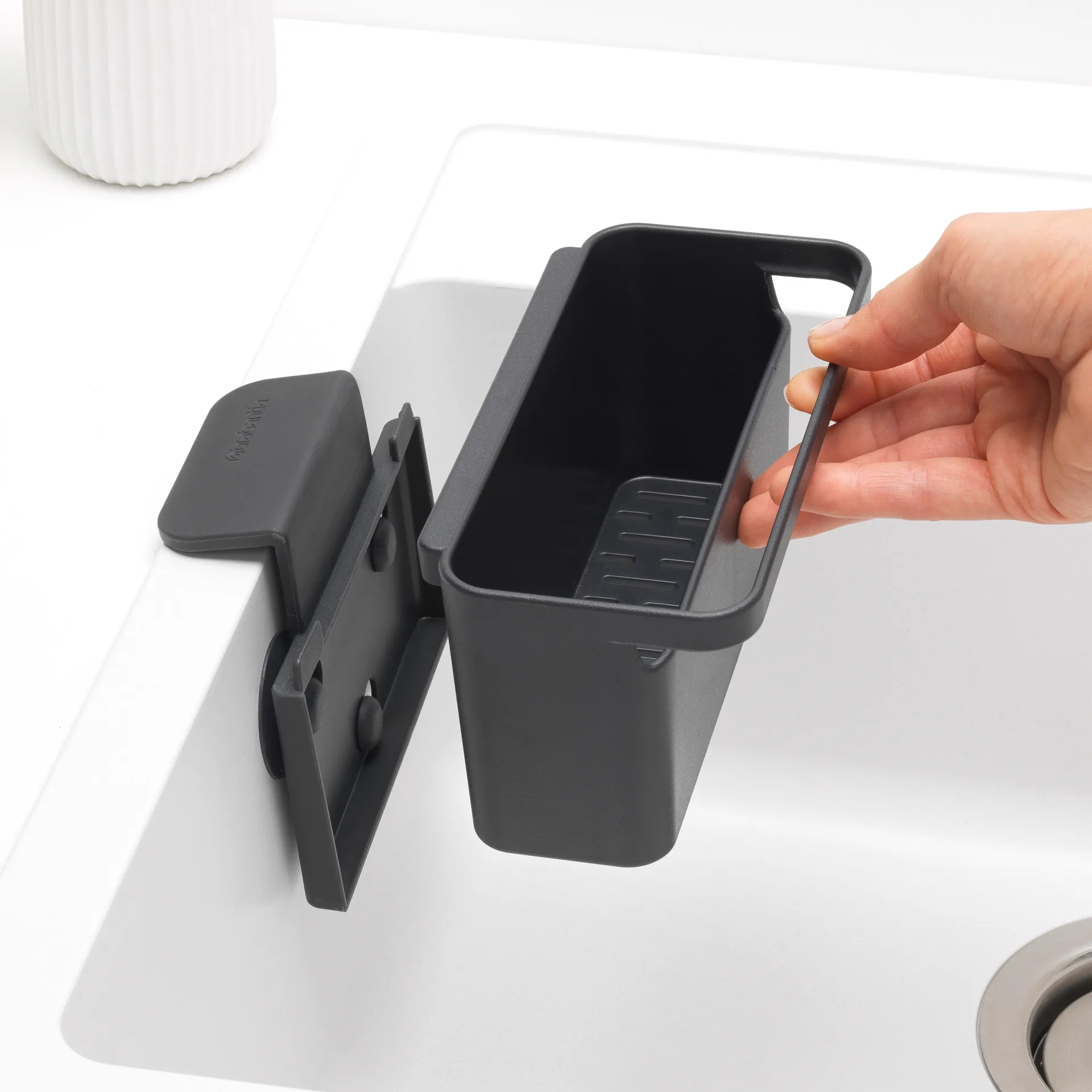 Brabantia 厨房水槽收纳架, 深灰色 Brabantia