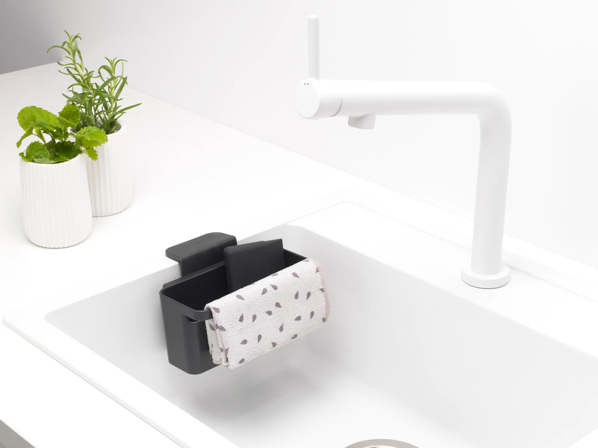 Brabantia 厨房水槽收纳架, 深灰色 Brabantia