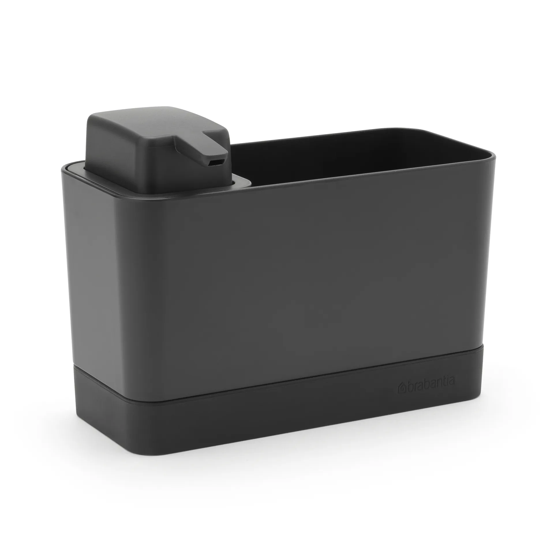 Brabantia 带皂液器厨房水槽收纳架, 深灰色 Brabantia