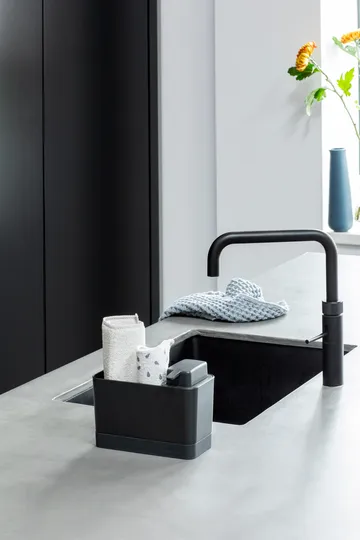 Brabantia 带皂液器厨房水槽收纳架 - 深灰色 - Brabantia