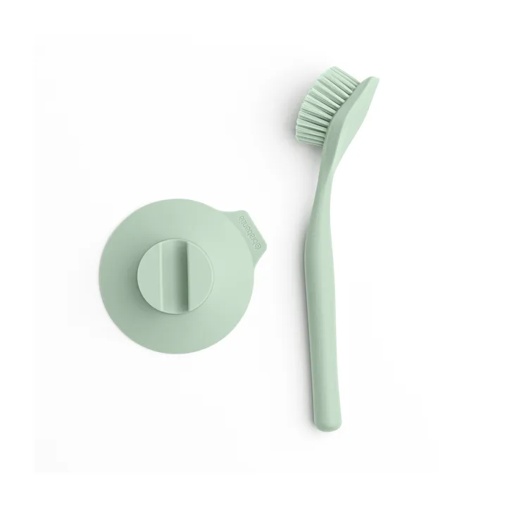 Brabantia 带吸盘锅刷 - 翡翠绿 - Brabantia