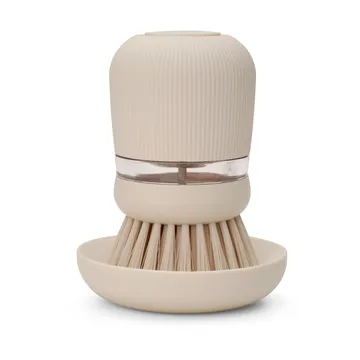 Brabantia 洗洁精架+锅刷套装 - 柔米色 - Brabantia