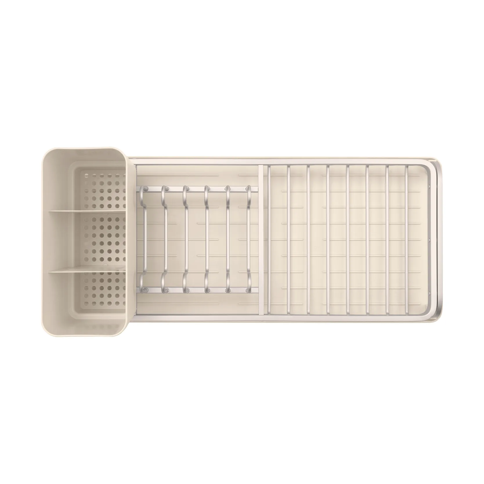 Brabantia 紧凑型碗碟架, 柔米色 Brabantia
