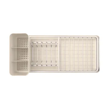 Brabantia 紧凑型碗碟架 - 柔米色 - Brabantia