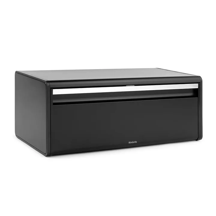 Fall Front 面包箱 - 哑光黑色 - Brabantia