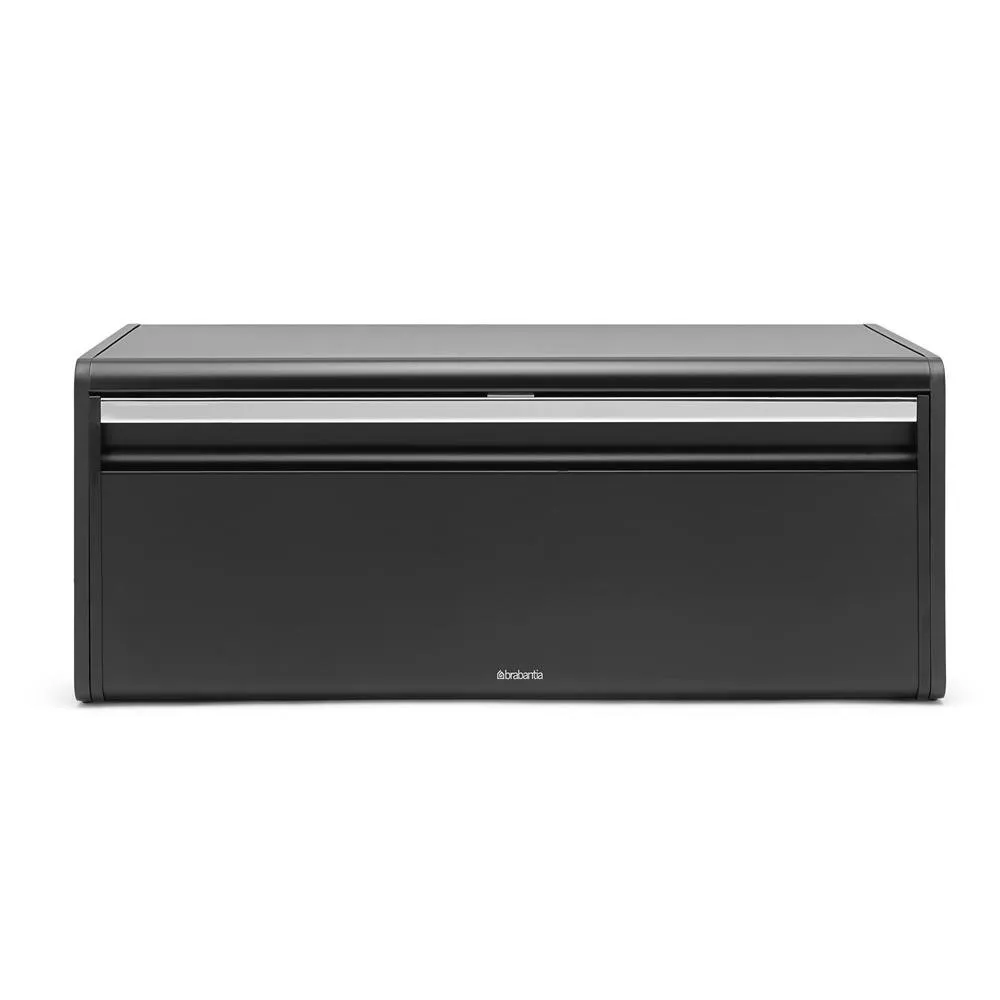 Fall Front 面包箱, 哑光黑色 Brabantia