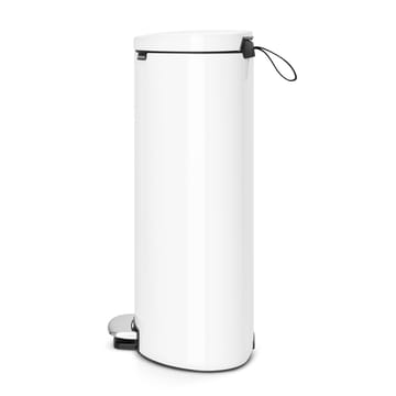 FlatBack+ 脚踏式垃圾桶  Silent 30 litres - 白色 - Brabantia
