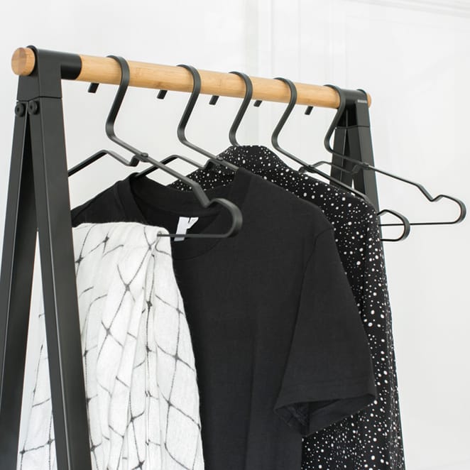 Linn clothes stand small, 黑色 Brabantia